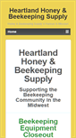 Mobile Screenshot of heartlandhoney.com